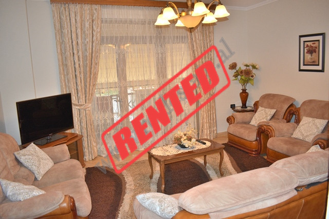 Two bedroom apartment for rent in Skender Luarasi street in Tirana.
The apartment is located on the